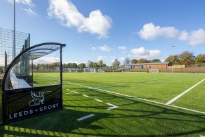 The Football Foundation joins the University of Leeds to celebrate the  opening of a new football Hub